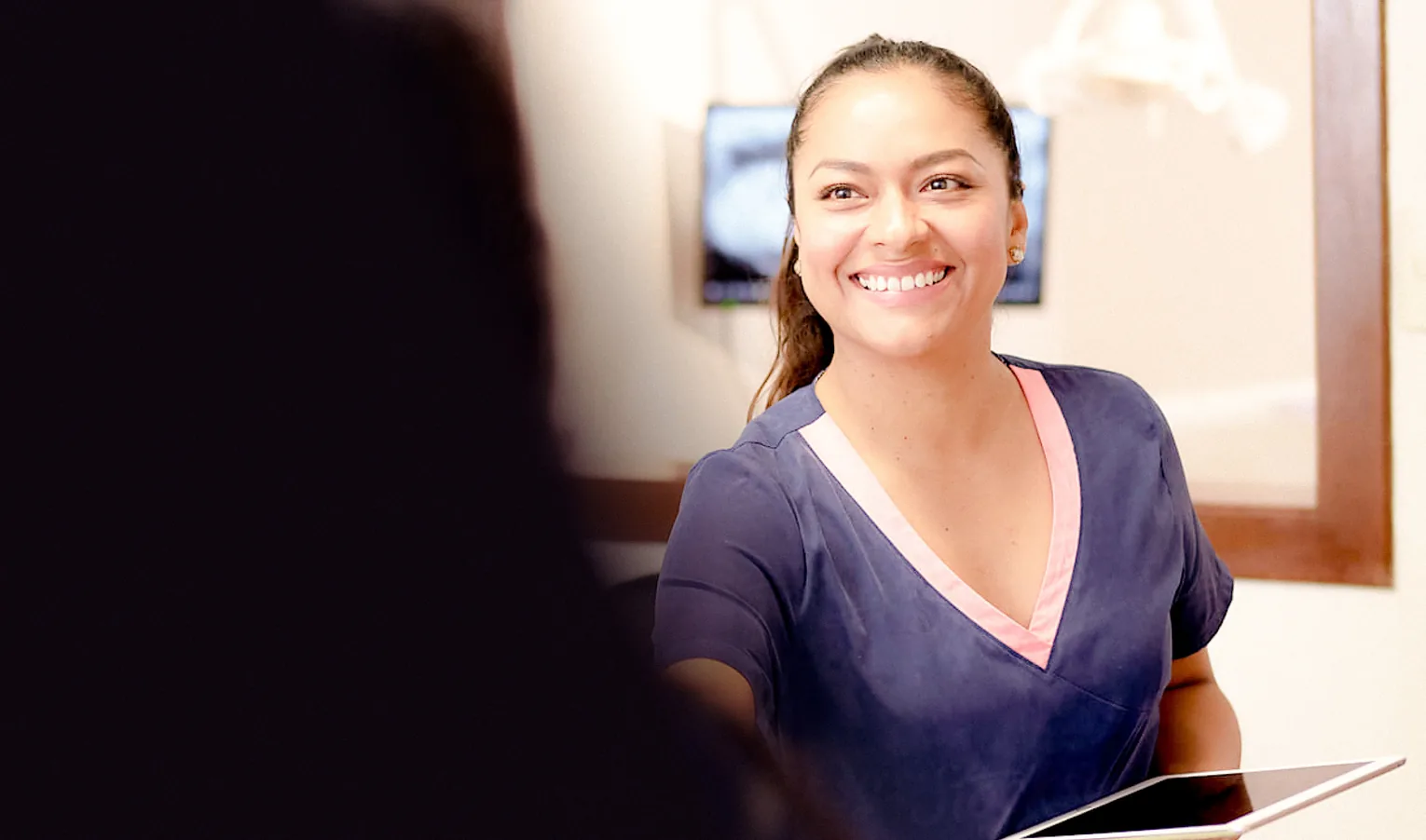 Clinic receptionist
