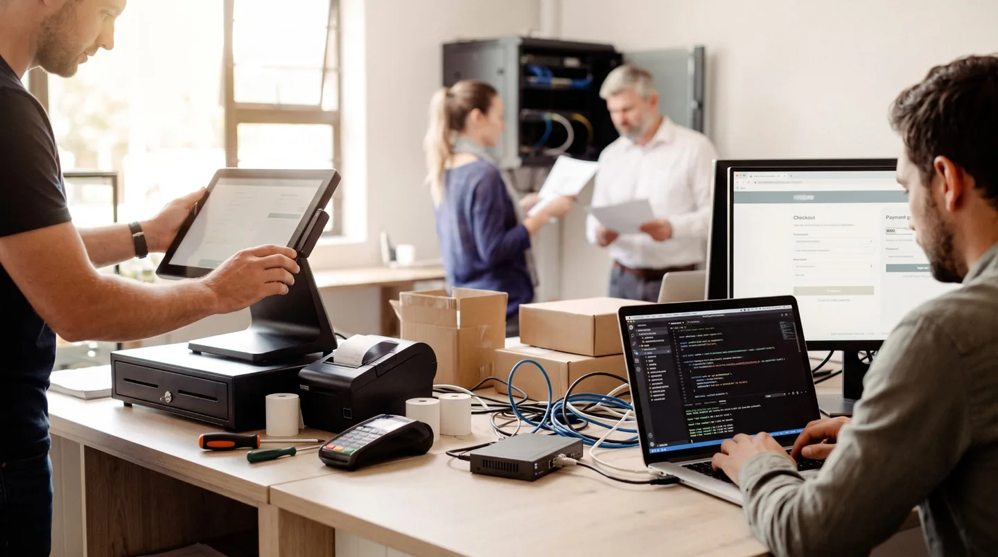 Payment consultants developing an online checkout integration